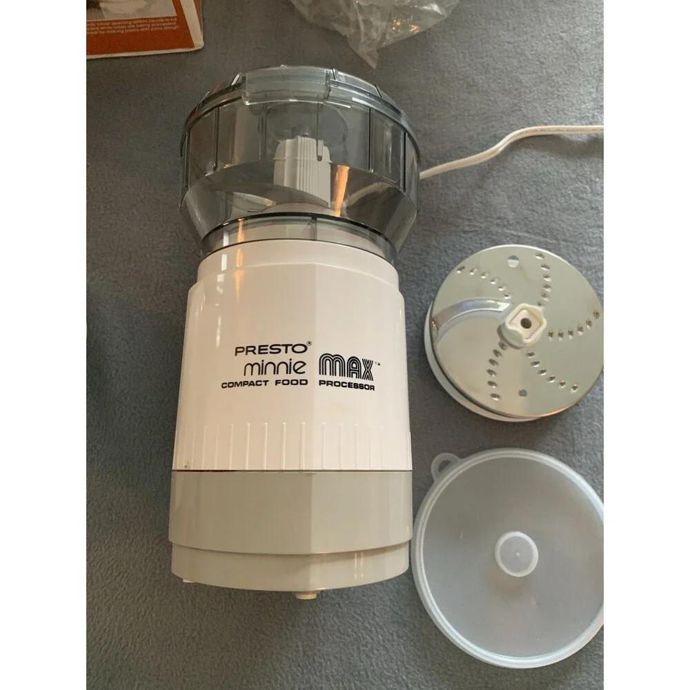 Presto Minnie Max Compact Food Processor Pulse Control 1988 02900 New Open Box